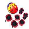 Children's sports bicycle helmet, riding balance scooter, hat protective gear set 7-piece equipment