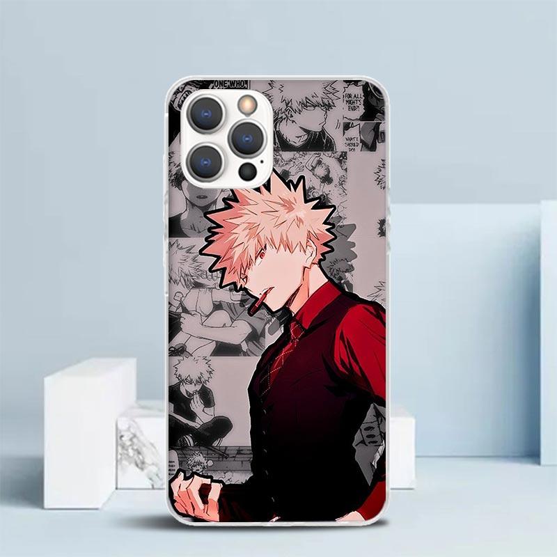 

My Hero Deku Phone Case For IPhone 16 17 Air 16E 15 14 Plus 13 Mini 12 11 Pro Max 7 8 + SE 2020 Soft TPU Back Cover 16 17 Air 16 iPhone 16E