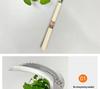 Manganese Steel Scythe: Durable Long-Handled Grass Cutting Knife for Agricultural Use