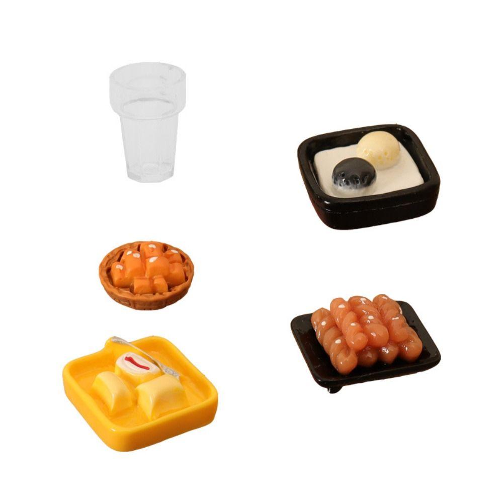 

Instant Noodles Dollhouse Simulation Food Pineapple Pie Miniature Dollhouse Food Girl Gift style C