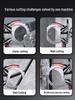 High-Power Handheld Brushless Circular Saw for Concrete and Rebar Cutting