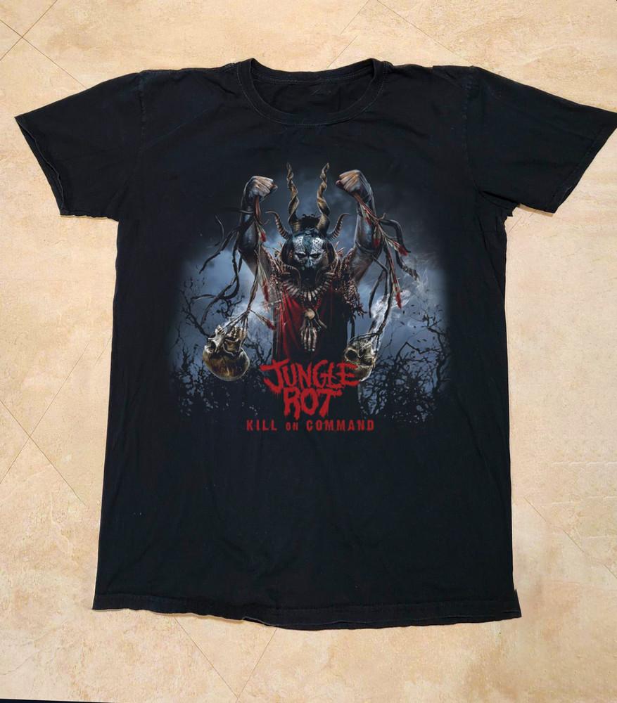 

Jungle Rot - Kill on Command Unisex T-Shirt All Size S To 5XL UB136 M
