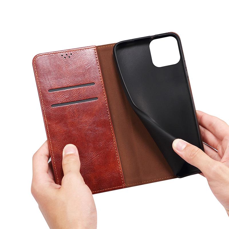 Huawei nova 10 pro/nova 9 Crazy Horse Flip Leather Case with Card Slot