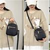 Women's Crossbody Bag Small Trendy PU Leather Shoulder Purse Casual Versatile Vintage Round Phone Bag Travel Daypack