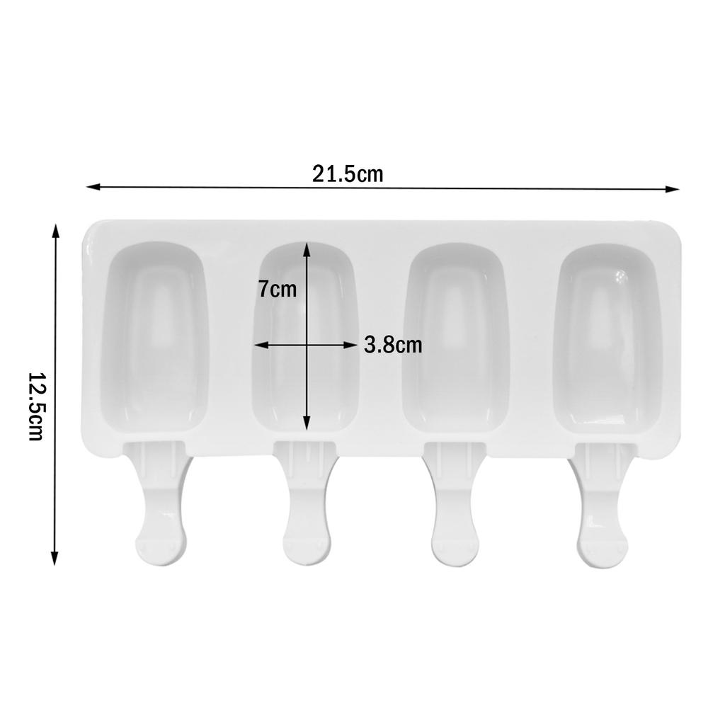 4/8 zelle Magnum Silikon Form Eis Form Popsicle Maker Form Eis Tablett