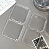 Acrylic Transparent Storage Box for Rings Earrings Necklace Bracelet Nail Art Packaging Boxes Mini Square Jewelry Organizer Case
