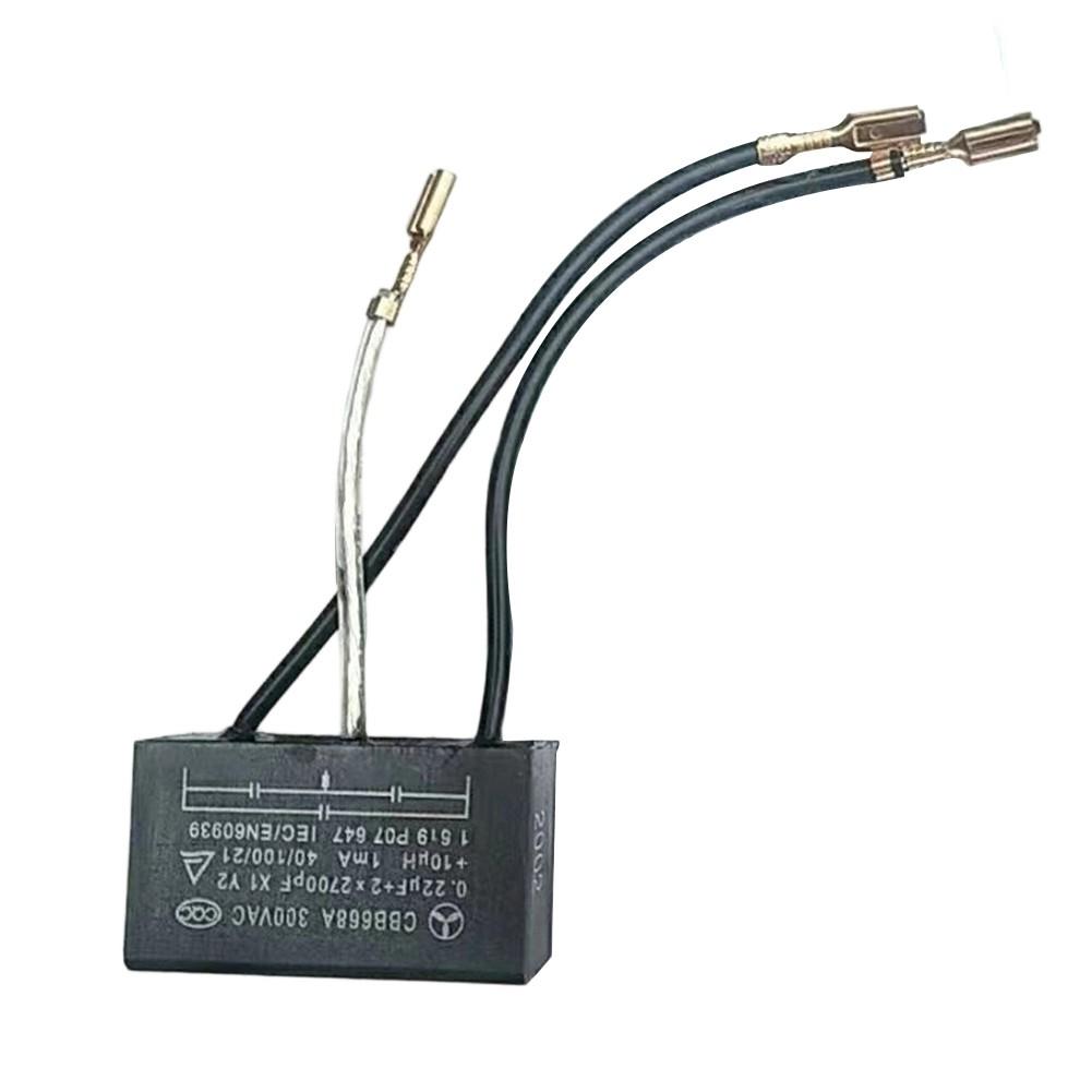 Suppression Filter Anti-Interference Capacitor Black Finish