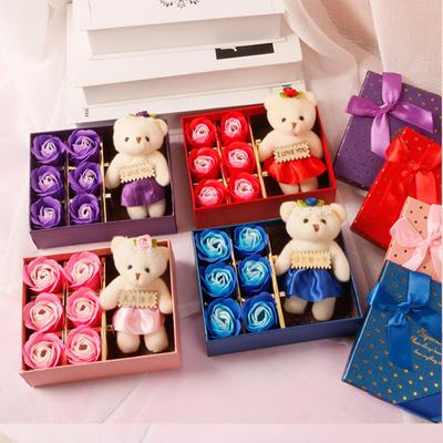 Λεπτό ροζ κουτί δώρου Ωραίο δώρο με φωτεινό χρώμα Ρούχα για ενήλικες