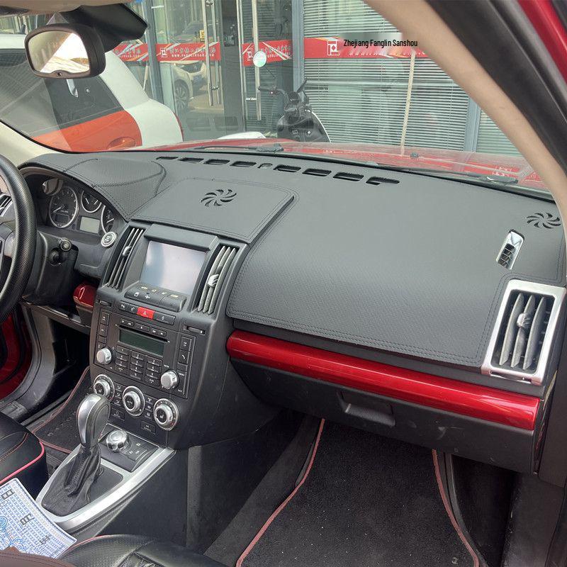 Parasol Land Rover Freelander 2 y Alfombrilla Antideslumbrante para Salpicadero - Aislamiento Térmico y Protección Solar Modificación Interior.