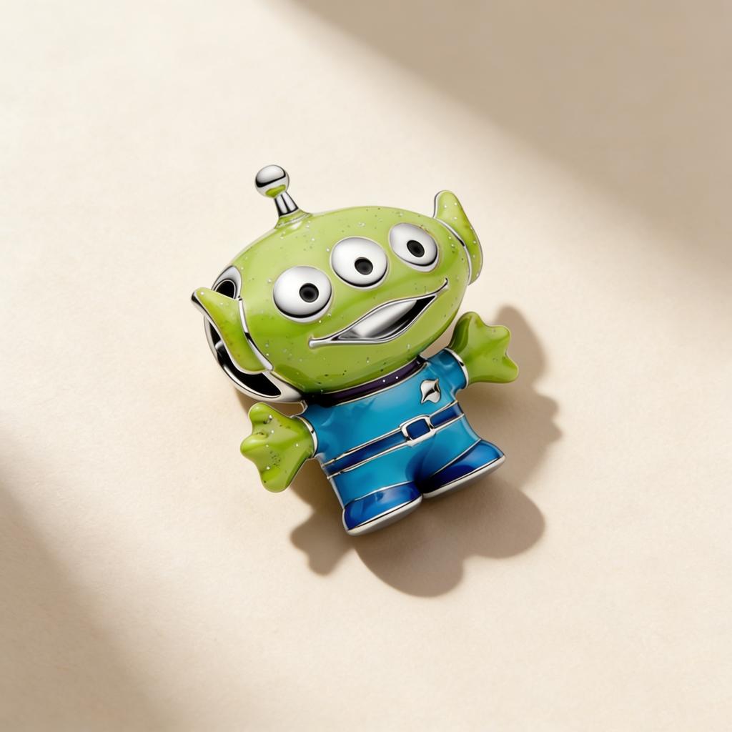 Toy Story Monsters, Inc.Stitch,Dumbo,Winnie the Pooh,Charm Beads Dangle Fit Snake Bracelet Necklace Beads For Diy Jewelry