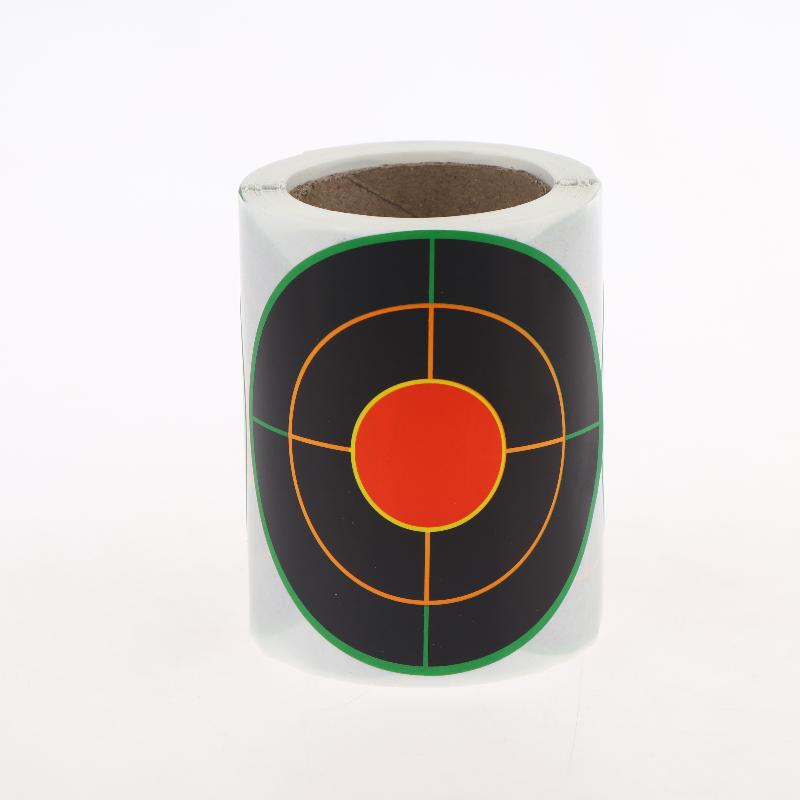 Self Adhesive Splash Shooting Target Paper Square Shape for Portable Outdoor Hunting Training Practice