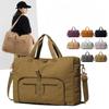 Foldable Gym Yoga Bag Large Storage Outdoor Short Distance Travel Camping Shoulder Crossbody Bags Outing Boarding Trip Handbag