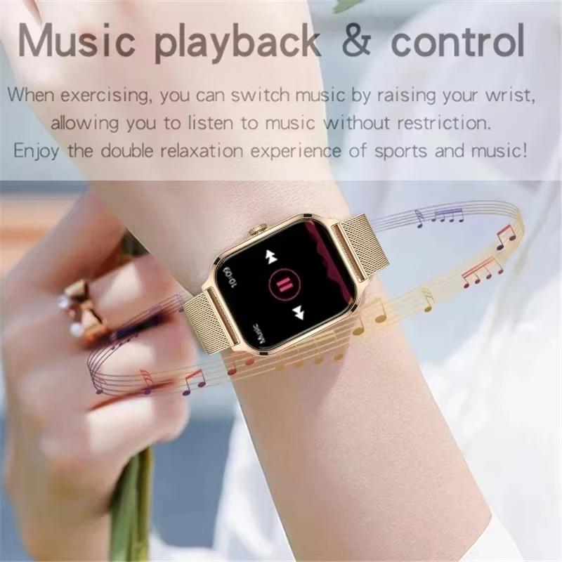 Smart Watch  New 2.01 Inch Full Touch Screen Heart Rate Tracker Bluetooth Call Sport Smartwatch For Men Women