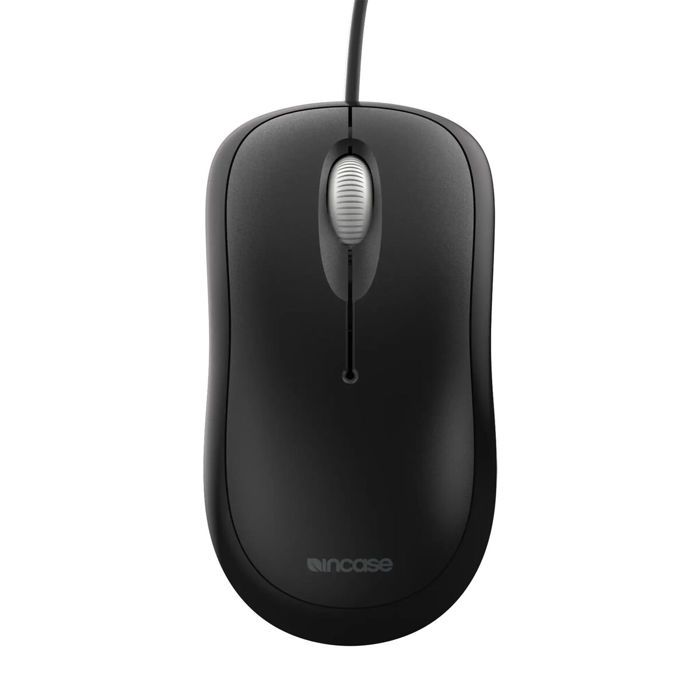 Optische Maus - INCACE - P58-00019 - Schwarz - USB-A - Beidhändig