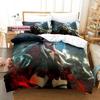 GRAY RAVEN PUNISHING Lucia Bedding Set Single Twin Full Queen King Size Bed Set Aldult Kid Bedroom Duvetcover Sets Anime