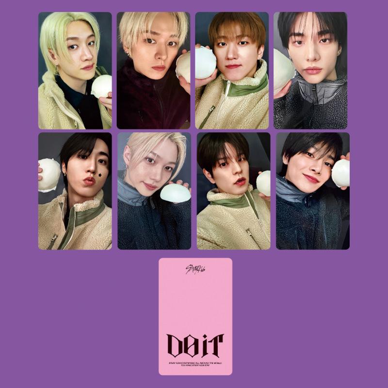 Skzoo Stray Kids DOIT KARMA Pop Up Fotokort Hyunjin Bang Chan Han Idol Samlarvärda Merch-Kort För Fans Samlarpresent