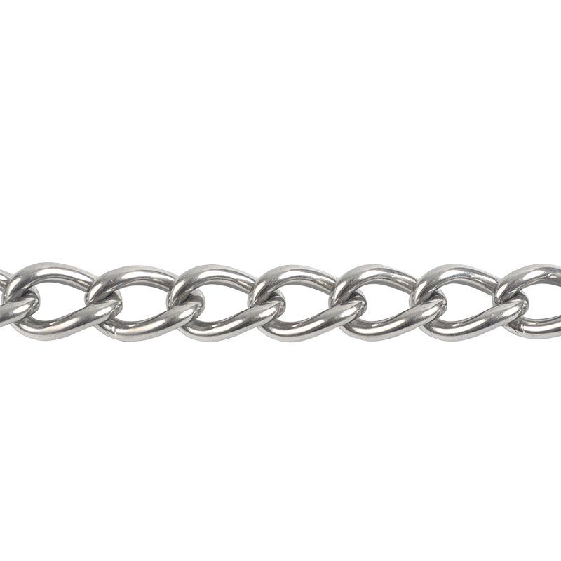 304 Stainless Steel Twisted Hanging Chain with Welded Joints