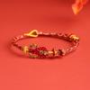 Handmade Zodiac Red Rope Bracelet: Year of the Horse Gift for Men and Women