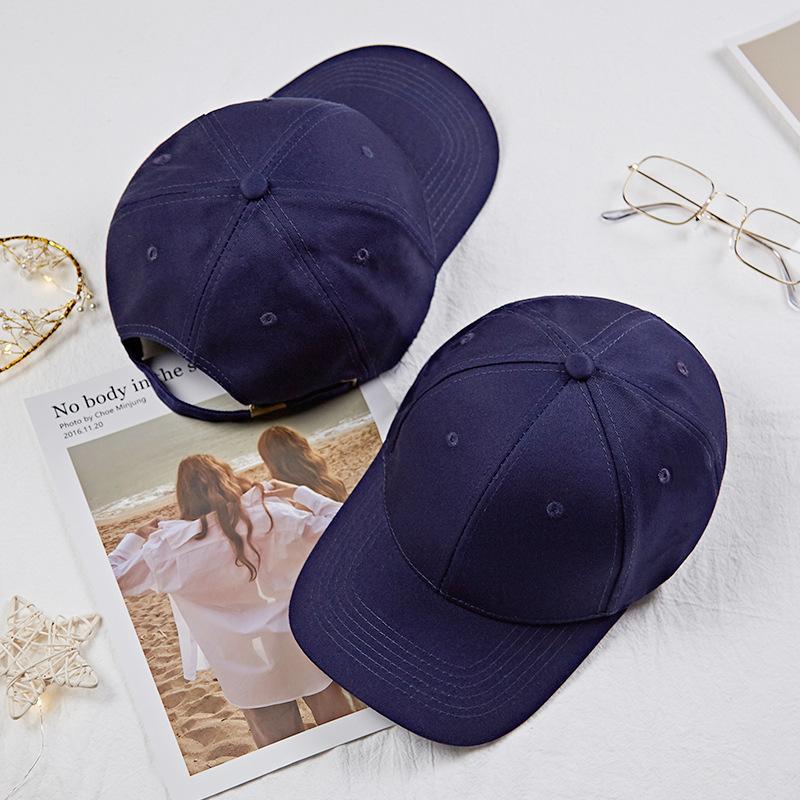 Hat Men's trendy cap Men's autumn and winter black trendy brand women's visor Versatile winter baseball cap