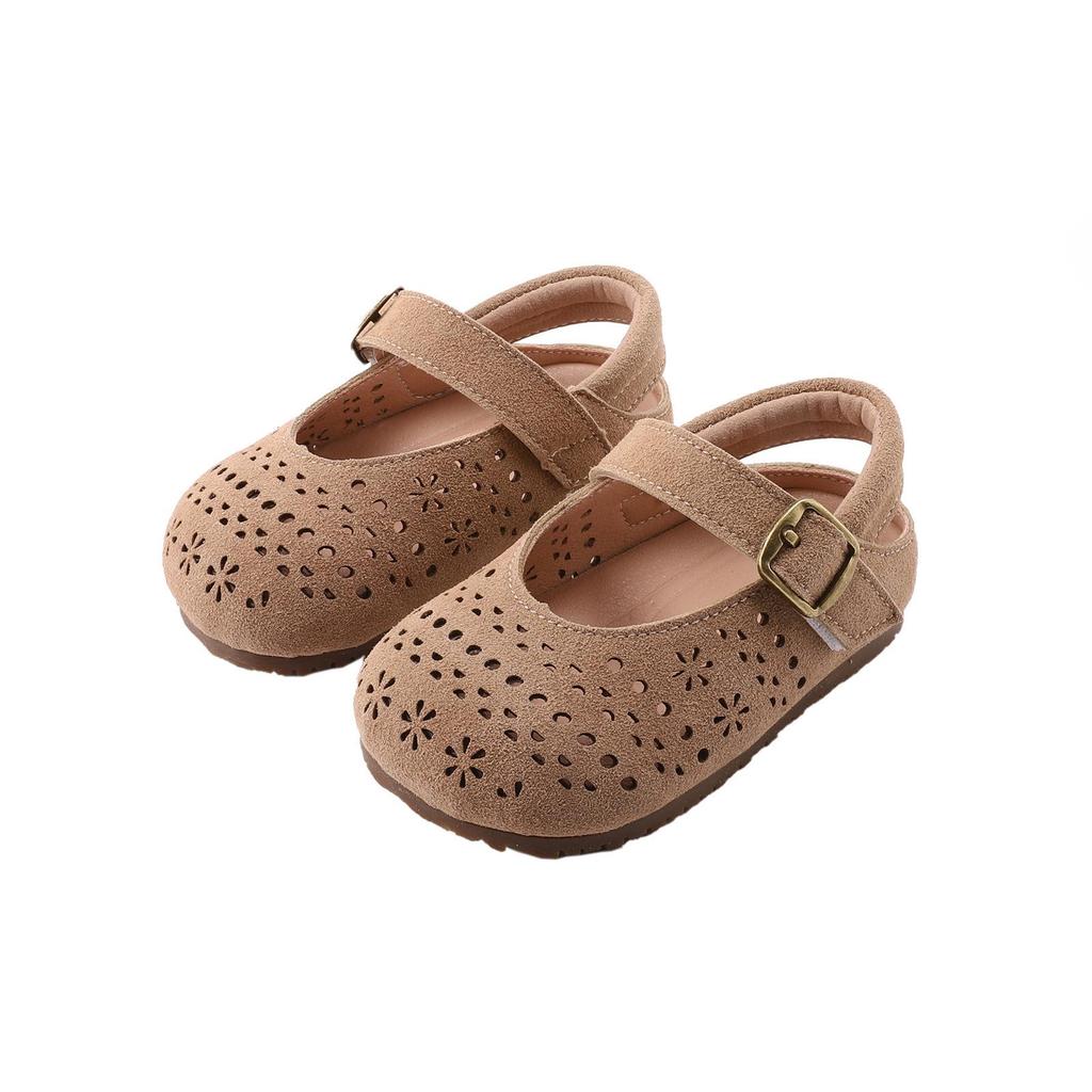 Spring 2026 Girls' Breathable Princess Leather Shoes: Soft-Soled, Stylish, and Comfortable.
