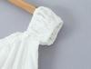 French Chic White Lace Camisole Dress: Summer Waist-Cinching Sexy Short Skirt for Women