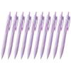 Mitsubishi Pencil Jetstream Ballpoint Soft Easy To Write 10P Oil-Based Pens, 10-Pack, 0.7mm Tip, Purple, With, SXN15007.49