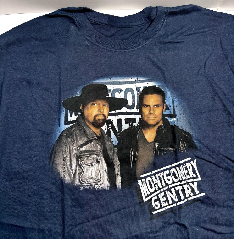 Винтажная футболка Montgomery Gentry Folks Like Us  S-5XL SE151 БЕСПЛАТНАЯ ДОСТАВКА Унисекс M