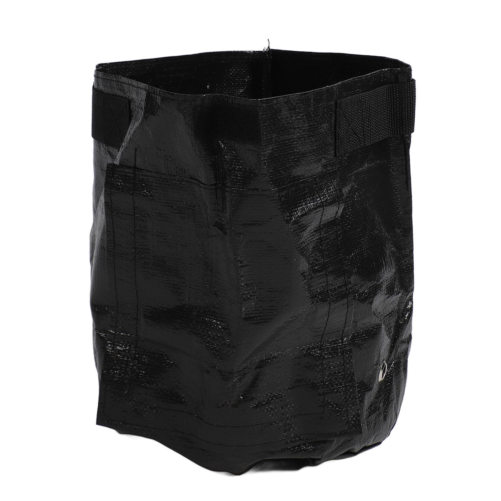 

Potato Grow Bag Thickened Plastic Vegetable Planter with Flip Window Drainage Hole Portable Handle G 5 Gallon 23 X 28cm