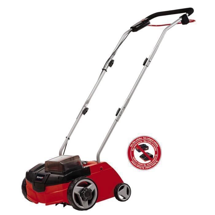 Scarificateur Électrique - EINHELL - GC-SC 36/31 Li-Solo - Batterie 36V - Rouleau De Scarification À 8 Lames