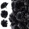 50x 6cm Fabric Tagetes Flowers With 15cm Flexible Substrates Permanent Party Deck For Wreath Making And Incidents