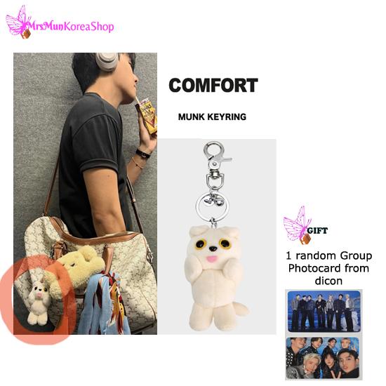 COMFORT MUNK Key Ring Ivory