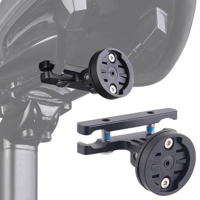 Yousheng Bicycle Tail Light Holder for Garmin for Varia Adjustable Universal Mountain Road Bike Saddle Seat Bow Mount Rear Light Saddle Support Rack