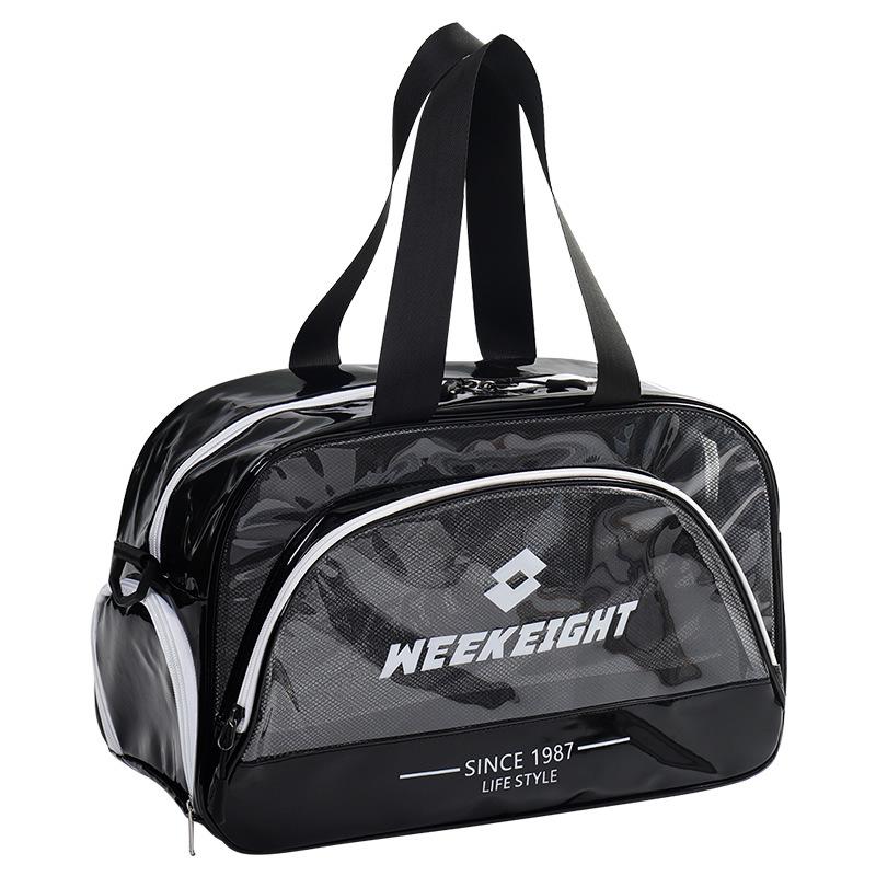 Large Capacity Swim & Sports Bag with Wet/Dry Separation – Beach & Makeup Storage Crossbody Bag.