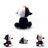 Charming New Ranboo Sit Cute Plush Toy Black And White Sheep Doll For Home Decor