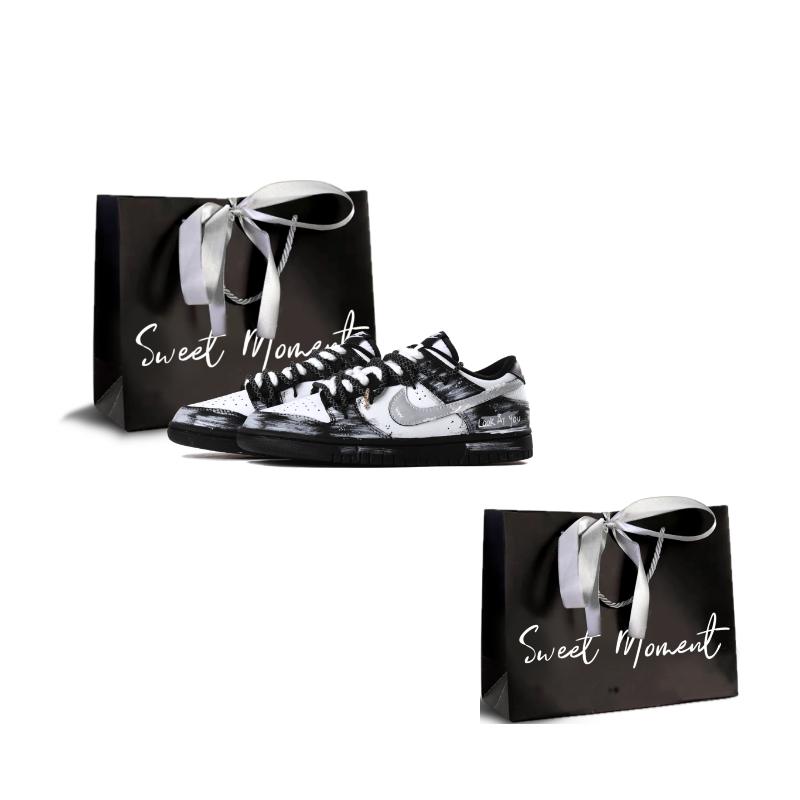 

Nike Artificial Leather Abrasion Resistant Breathable Low top Skateboard Shoes Unisex Silver HF5441-100(Team83-) 35.5