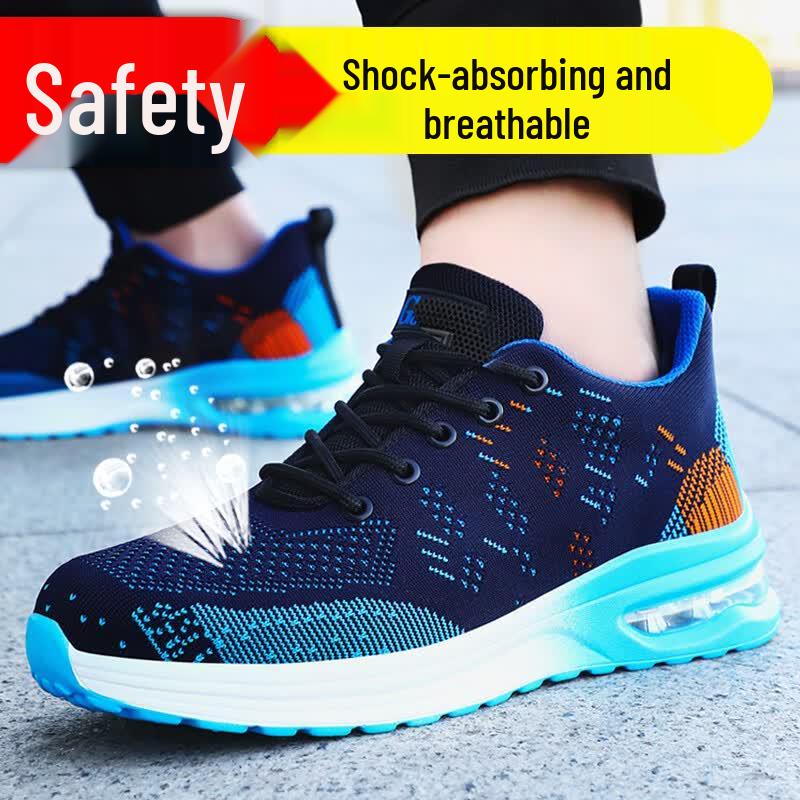 Weierdun Men s Summer Breathable Steel Toe Safety Work Shoes 2163 43