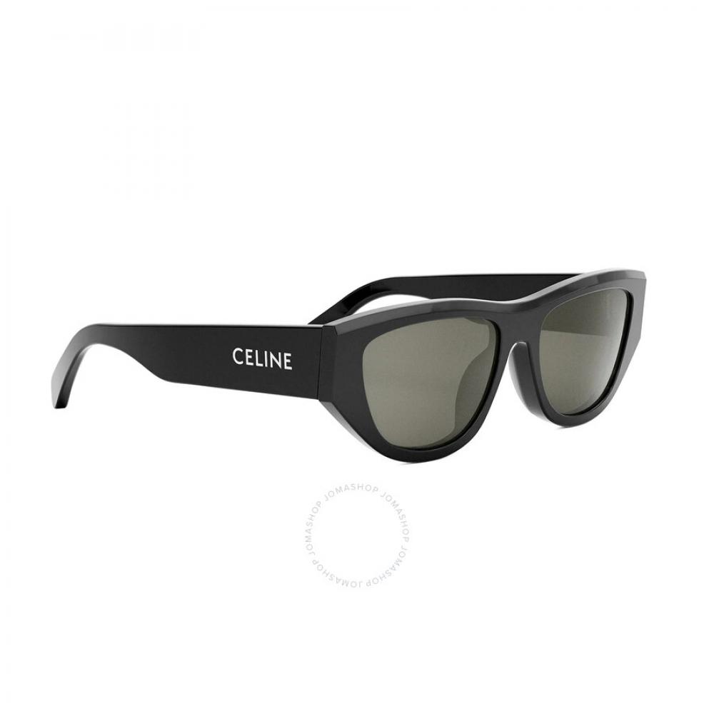 

Жіночі сонцезахисні окуляри Celine Monochroms Gray Cat Eye Cl40278u 01a 55