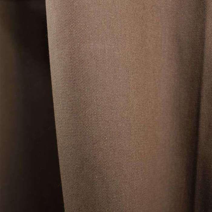 Chocolate Cotton Curtain 150x250