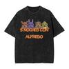 Hot Sale New Horror Game FNAF At Freddys Peripherals TShirt Unisex Women Oversized Casual Summer Tee Harajuku Fashion Cotton Tops