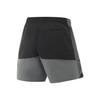 Li Ning Professional Basketball Series Sport Minimalist Color Block Lace-Up Casual Shorts Men Shorts Black Asphalt-Gray AKSV393-1