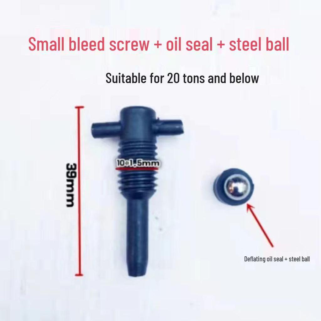 Kit de Reparo Universal para Macaco Hidráulico de Carro com Êmbolo da Bomba de Óleo, Cilindro da Bomba de Ar e Acessórios de Vedação à Prova de Poeira