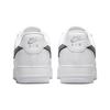 Nike Air Force 1 Low '07 Essential White Metallic Silver Black Women's Sneakers DD1523-100
