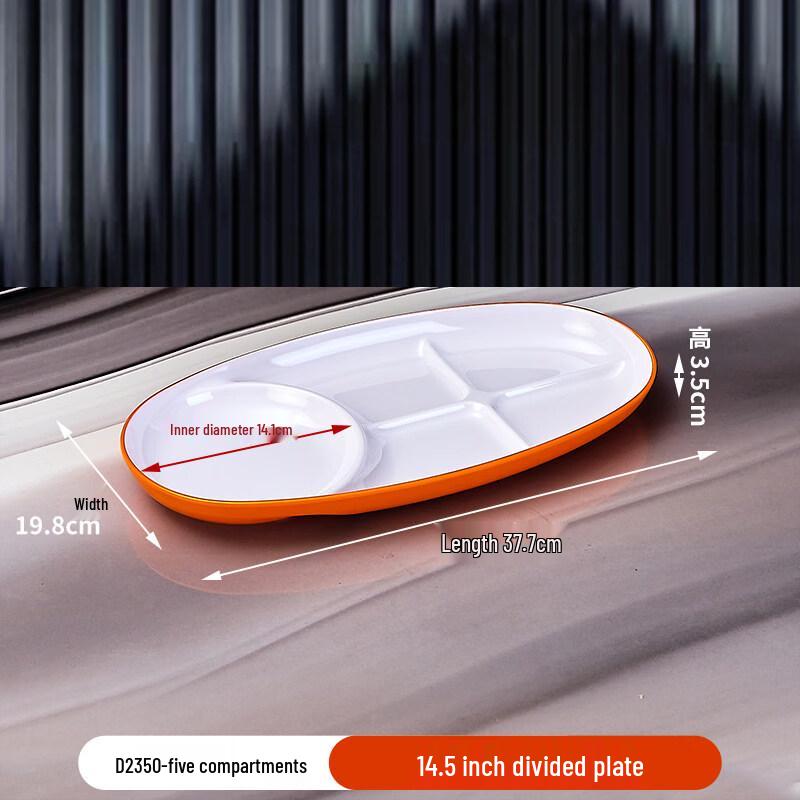 Fast Food Compartment Tray