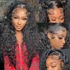 Fashionable Front Lace 13*4 Wig Hot Selling Small Coiled Tube Afro Hair Curling Wig