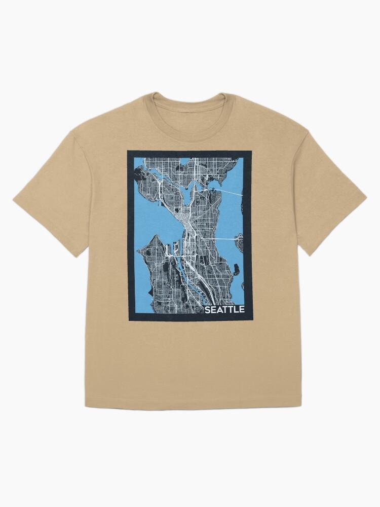 Metro Streets of Seattle Oversized T-Shirt