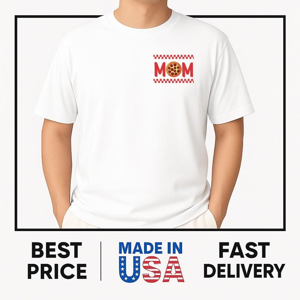 

Mom Birthday Pizza 1st Birthday Pizza Family Matching Party T-Shirt ON TREND Unisex T-Shirt L