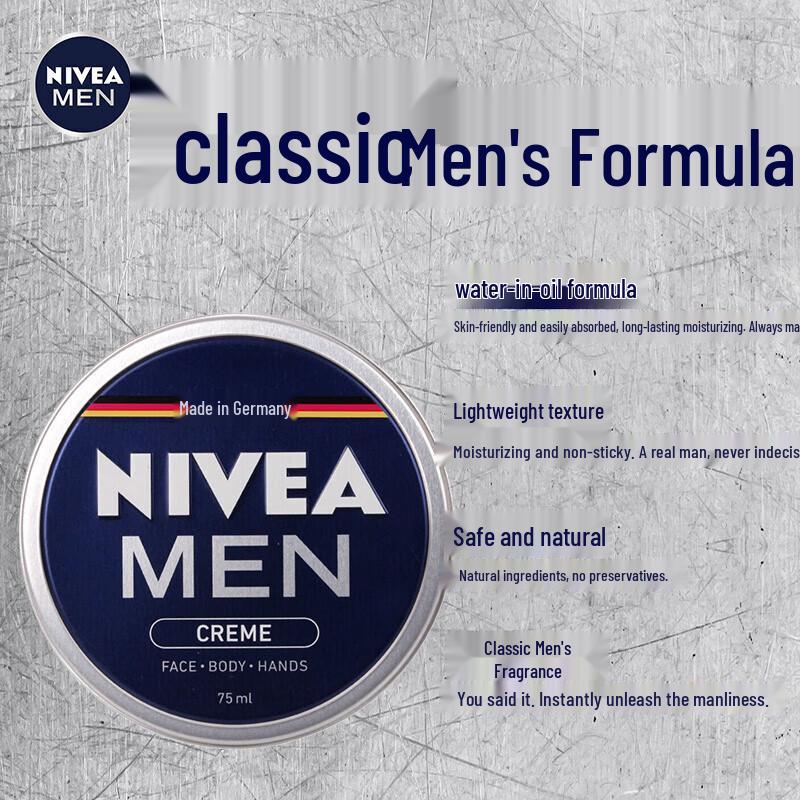 NIVEA Men Feuchtigkeitsspendende Gesichtscreme 75ml