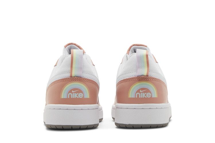 Nike Court Borough Low 2 SE GS 'White Light Madder Root'