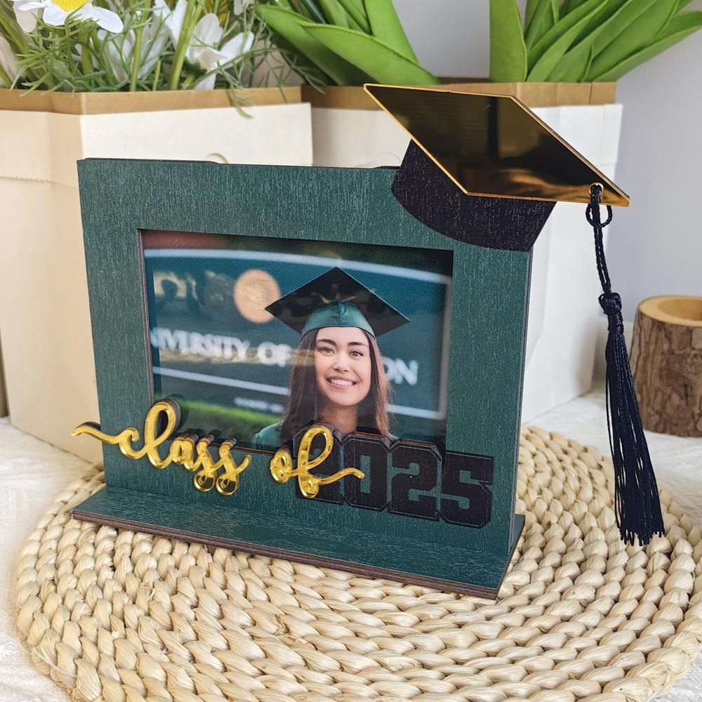Festival Wooden Picture Frame Stand Graduation Season Picture Display Stand  Classmates