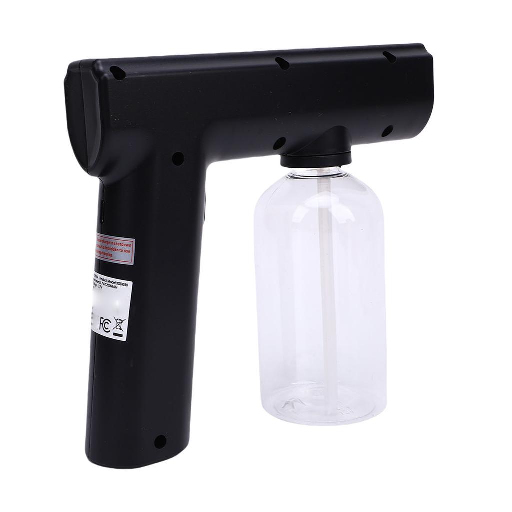 Electric Atomizer Sprayer 250ml Handheld Household Mist Sprayer Electric Fogger Machine for Home Car Office Black